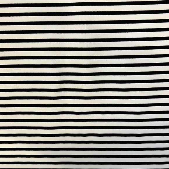 J. Crew Black & White Striped Skirt - Size S - Picture 3 of 3